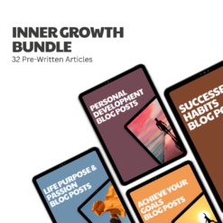 Inner Growth Bundle – 32 Pre-Written Articles